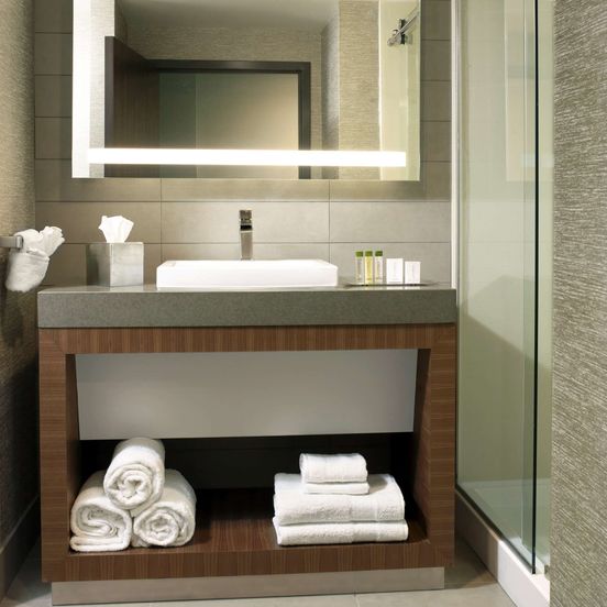 Bathroom view of The Broadway Columbia - a DoubleTree by Hilton