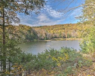 Lakefront Berkshires Retreat with Deck, Dock and Boat! - Great Barrington - Outdoors view