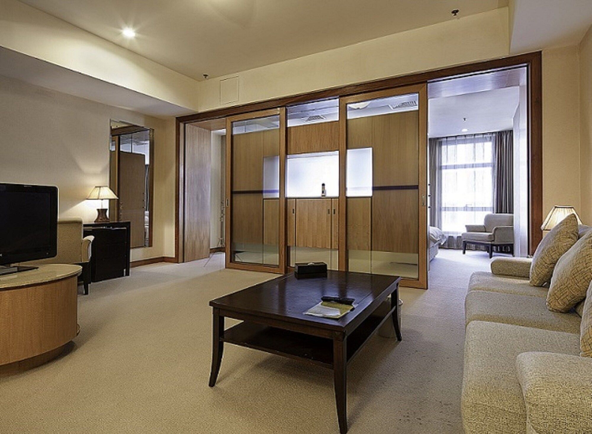 Dalian Asia Pacific Service Apartment - דאליין - סלון