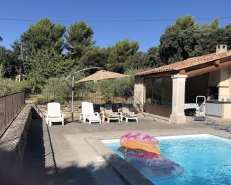 Sunny olive trees - La Motte-d'Aigues - Piscina