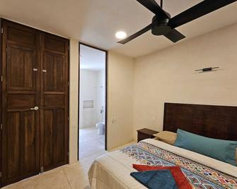 Villa con piscina para 6 personas en camas y 2 Hamacas Ado 69 - Mérida - Schlafzimmer