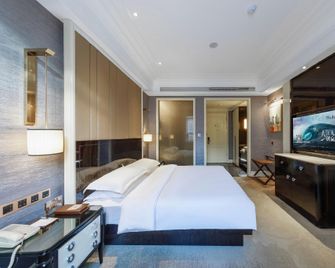 Metropolo Hotel Jiaxing South Lake - Jiaxing - Schlafzimmer