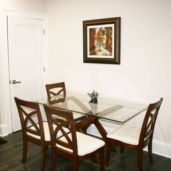 Dining room view of No Property Description