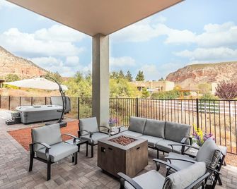 Sedona Sanctuary Luxury Home Pool & Spa - Sedona - Balcón