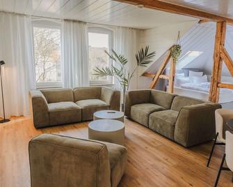 Penthouse in Hildesheims Philosophen Viertel - Hildesheim - Wohnzimmer