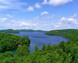 Lake of Bays Getaway -Waterfront Cottage with Scenic Rooftop Boathouse - Dwight