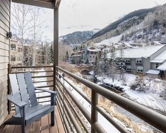 River Retreat! Mtn View Balcony, Pool, Hot Tub Viking Lodge 210 condo - Telluride - Balcony