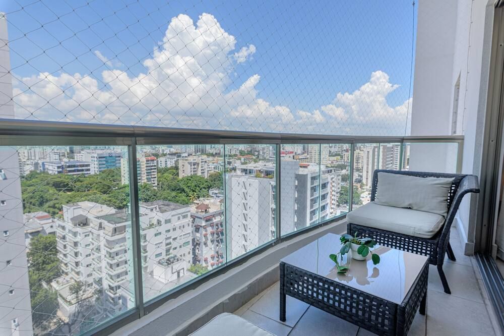 Amazing Harmony Apt 17flr In Lajulia @poolgymspa - סנטו דומינגו - מרפסת
