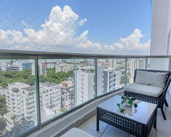 Amazing Harmony Apt 17flr In Lajulia @poolgymspa - סנטו דומינגו - מרפסת