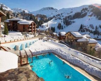 Apt With Garden In La Plagne - La Plagne-Tarentaise - Bazén