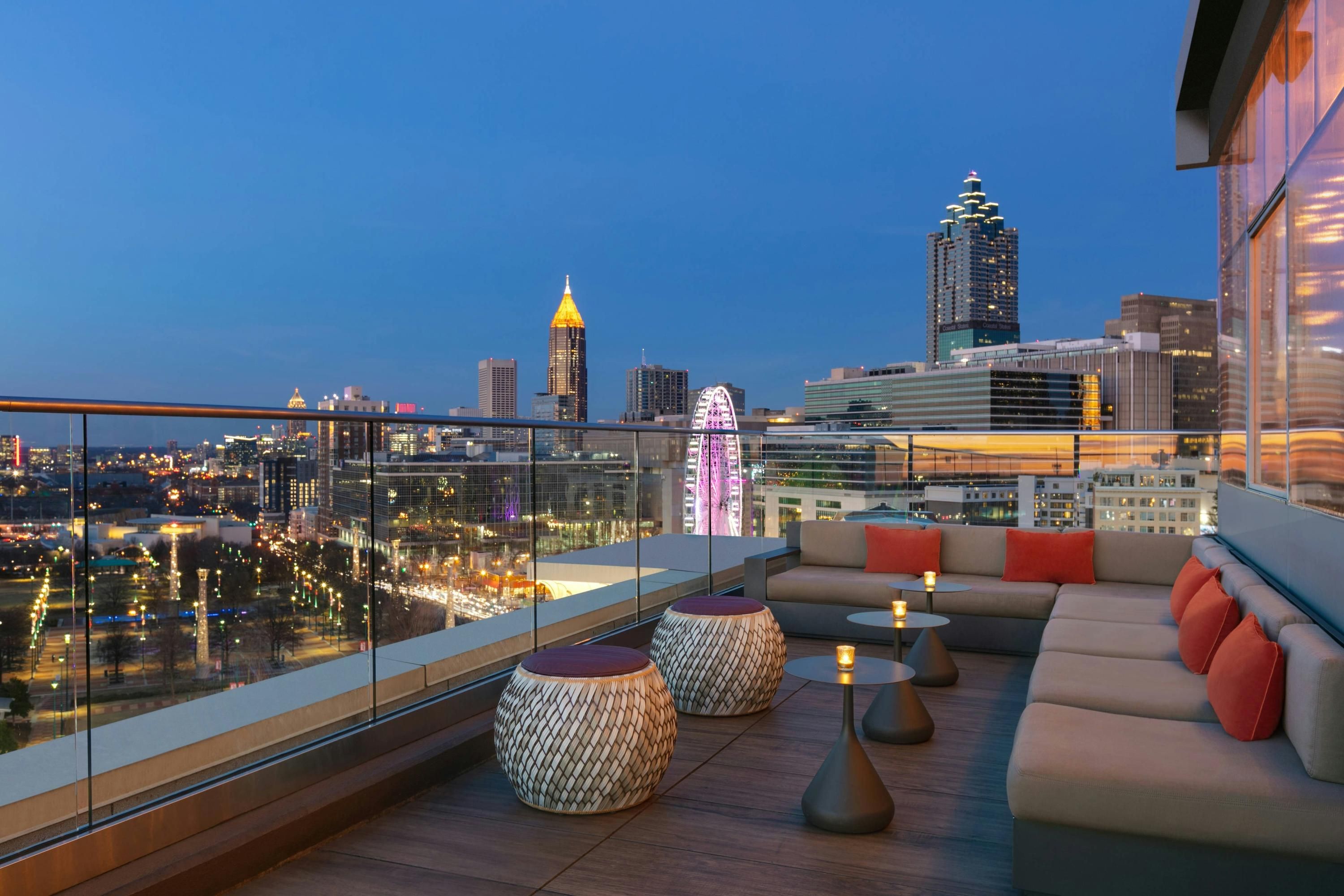 جلين هوتل ، أوتوجراف كوليكشن - أطلنطا (جورجيا) - شرفة