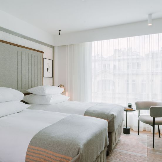 Bedroom view of Puro Warszawa Centrum