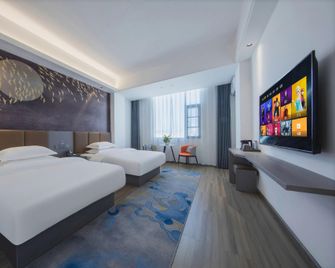 Zhongxin Hotel (Baoshan Banqiao Ancient Town Branch) - Baoshan - Bedroom