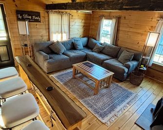 Charming 1 BR Cabin at Persimmon & Pine Hollow- Secluded Feel, Close to Town - Dublin - Wohnzimmer