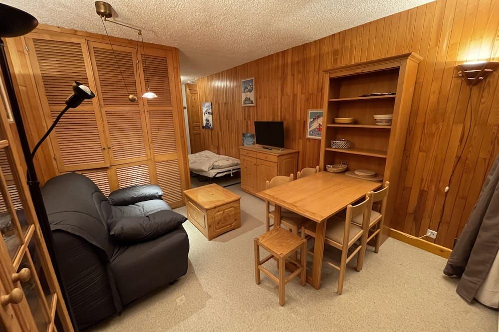 Le Petit Curling' Apartment Tignes Val Claret - شومباني-أون-فانواز - غرفة معيشة