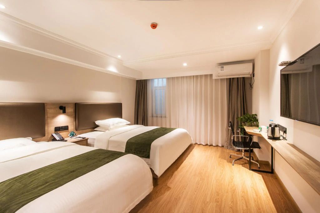 Greentree Inn Suzhou Railway Station South Square Humble Administrator's Garden Business Hotel - סוג'ואו - חדר שינה