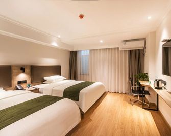Greentree Inn Suzhou Railway Station South Square Humble Administrator's Garden Business Hotel - סוג'ואו - חדר שינה
