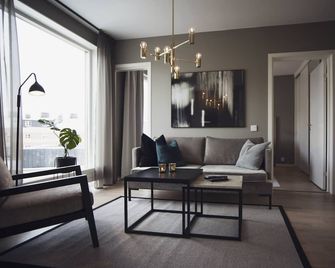 Sky Hotel Apartments, Hospitalstorget - Лінкопінг - Вітальня