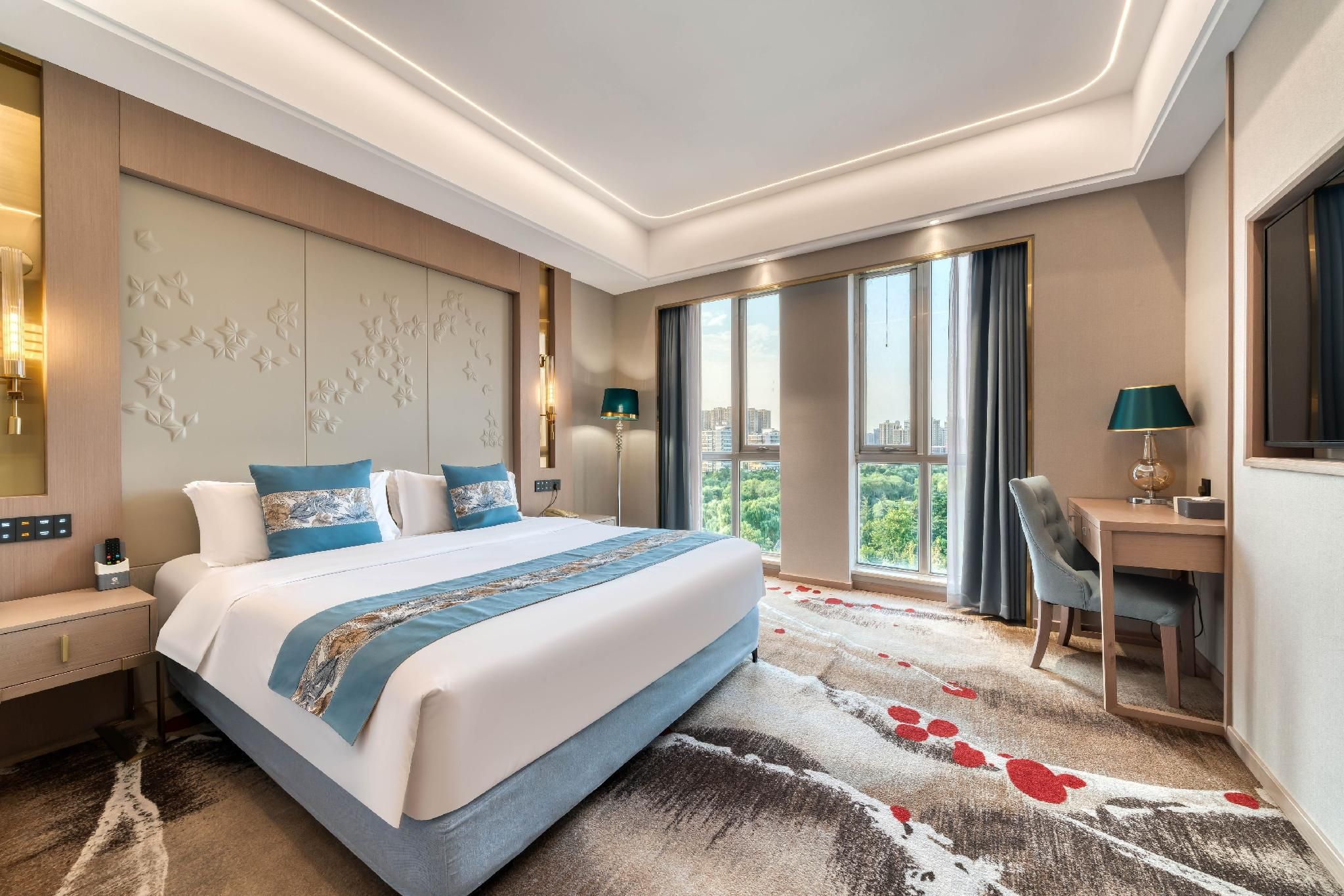 Yin Sheng International Hotel - Heze - Спальня