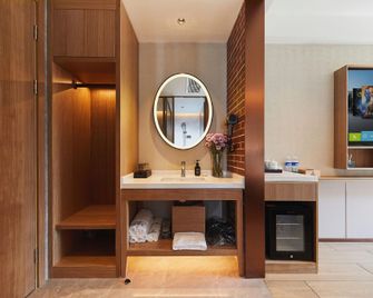 Felia Hotel (Nanjing Jiangbei New Area Research and Innovation Park Longhu Yushan Tianjie Branch) - Nanjing - Bedroom