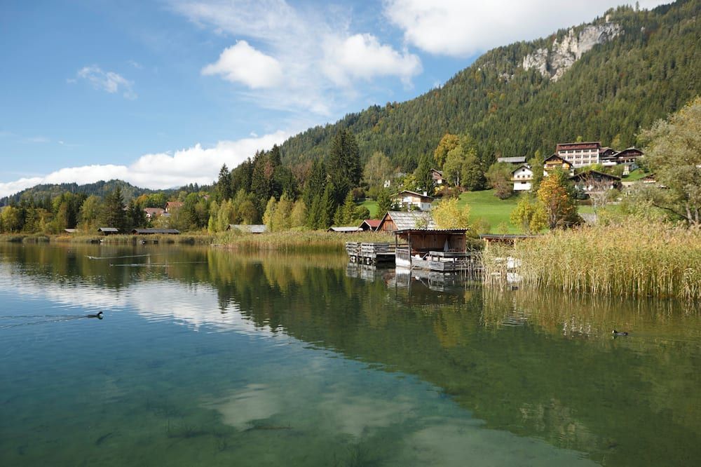 Kolbitsch am Weissensee ein Seeblick der verzaubert B&B - Weissensee - Buiten zicht