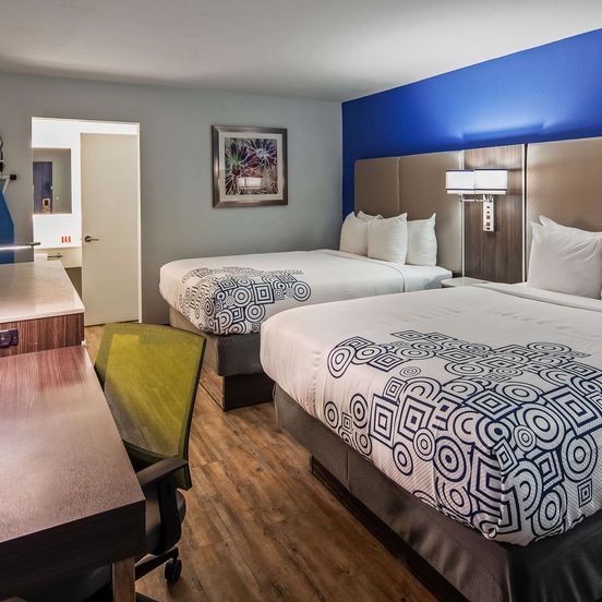 Bedroom view of SureStay Plus Hotel by Best Western Sacramento Cal Expo