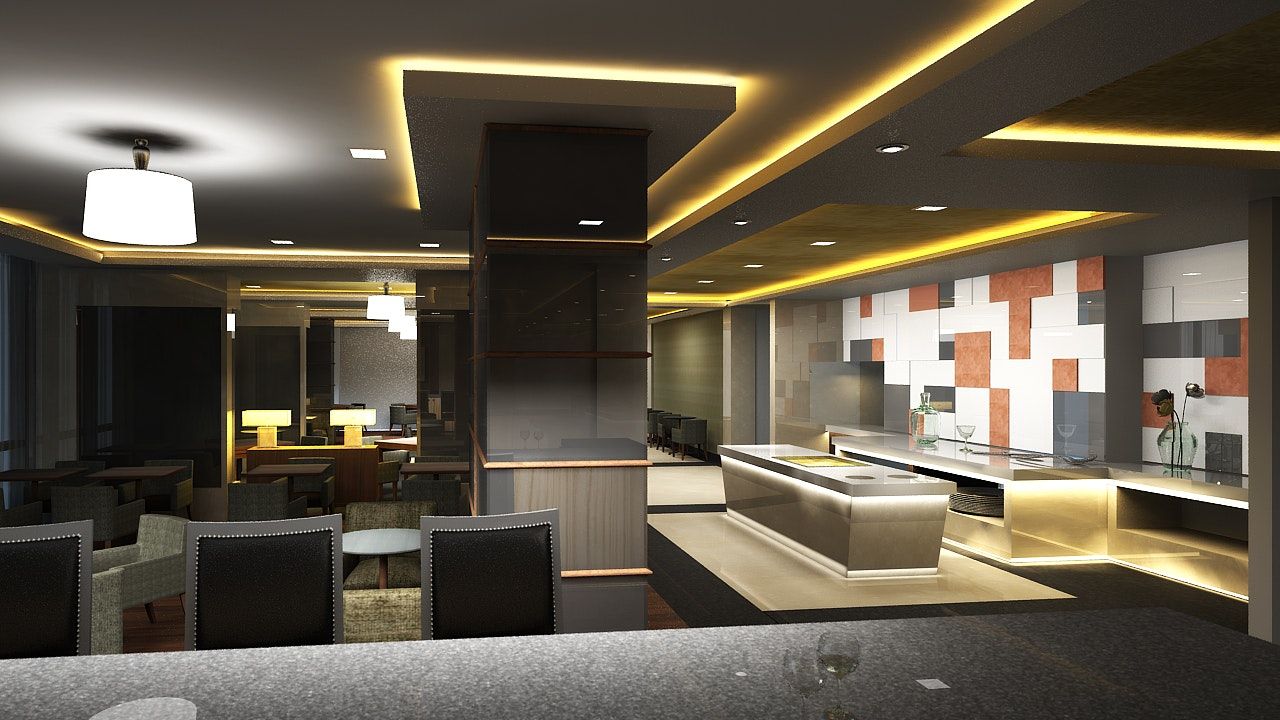 Oakwood Residence Kapil Hyderabad - היידרבד - מסעדה