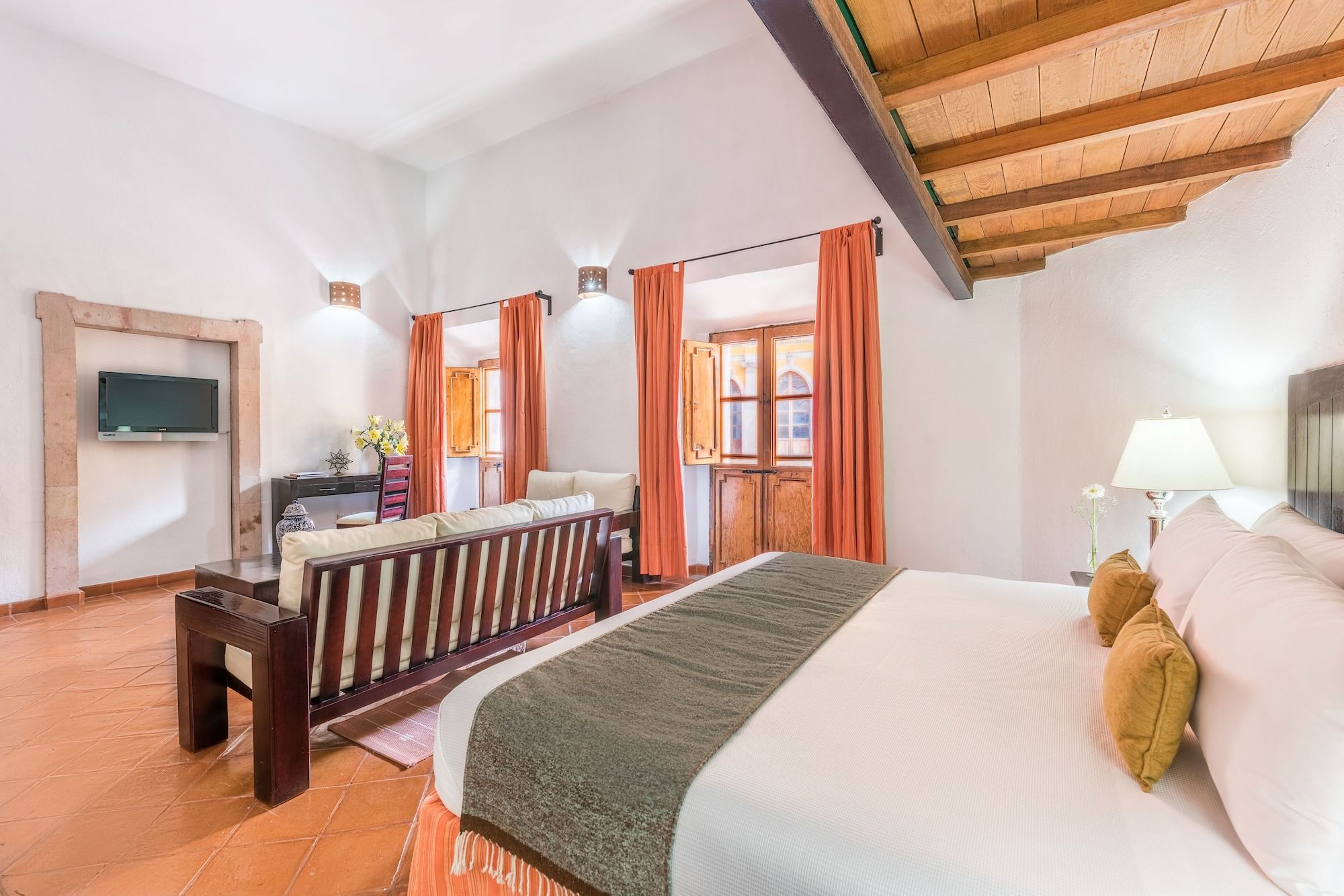 Hotel Casa Virreyes - Guanajuato - Makuuhuone
