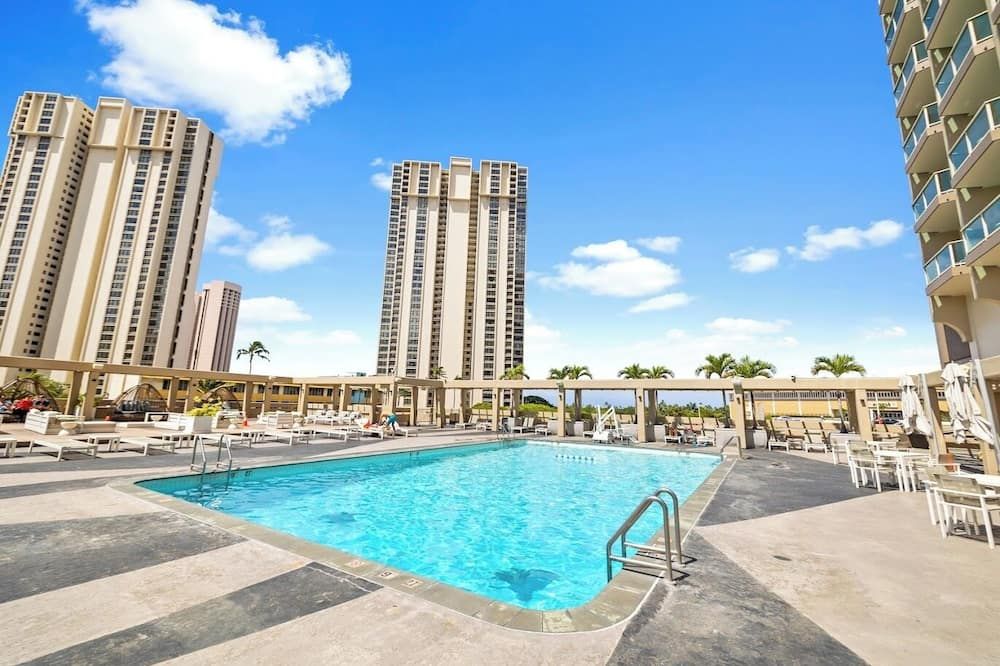 Ala Moana Hotel Ocean view with balcony - Honolulu - Piscine