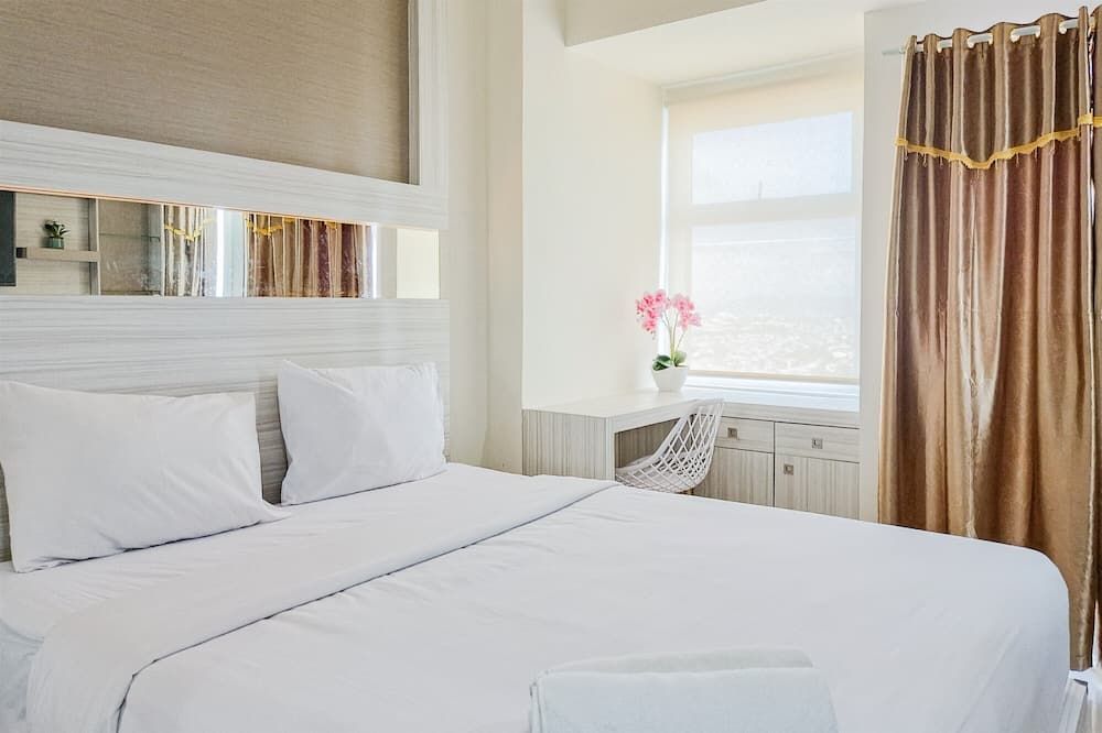 Comfort Stay Studio At Vida View Makassar Apartment - Makassar - Bedroom