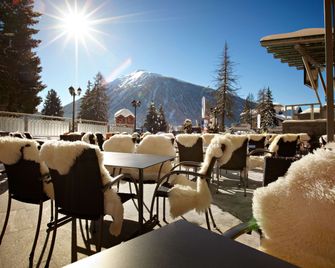 Hotel Seehof Davos - Davos - Pátio