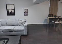 Spacious 1 Bedroom Basement with Separate Entrance - Milton - Living room