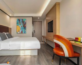 Gya Hotel Yangzhou Shouxi Lake - Yangzhou - Schlafzimmer