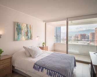 Park & Shopchic 2br Sleeps 6 Las Condes - Las Condes - Balcony