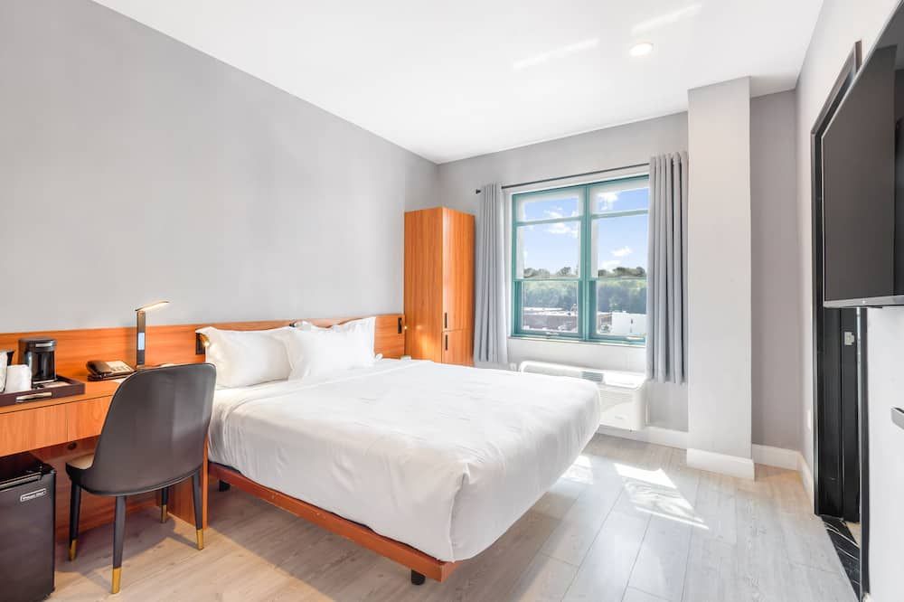 ليبرتي فيو بروكلين هوتل - بروكلين - غرفة نوم