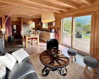 Chalet du Meix-Haut 7 people - sauna - classified 4 stars - Saulxures-sur-Moselotte - Sala de estar