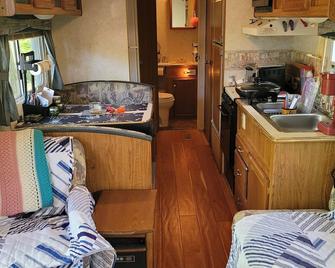 Bring Your Boat. Pool, Public Lake Hartwell access at this rustic RV Hideaway. - Westminster - Kitchen