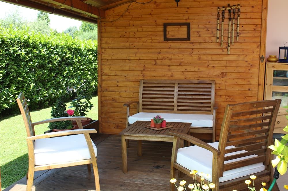 Marta Sul Melo - Double/triple room in B&B - Capannori - Patio