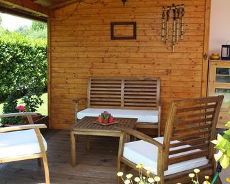 Marta Sul Melo - Double/triple room in B&B - Capannori - Patio