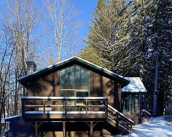 3-Acres Adirondack Cabin: Near Gore Mt, sauna room, pool table - North River - Building