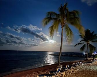 1st floor beachfront condo, just steps away from a private beach, beautiful view - East End - Beach