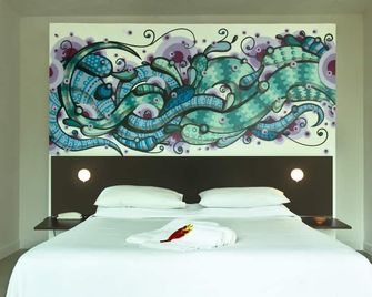 Villa dos Graffitis Pousada - מורו דה סאו פאולו - חדר שינה