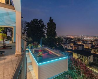 Villa Olivo with garden pool by Rent All Como - Montano Lucino - Balcony
