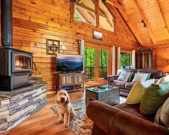 Love Me Tender Studio Cabin - Wears Valley - Living room