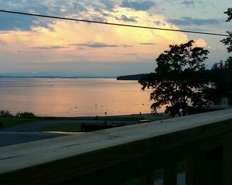 Adirondack Vacation Rental in Port Douglas, NY - Keeseville - Balcony