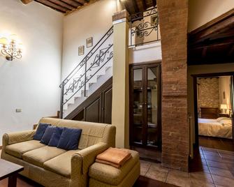 Borgo Il Poggiaccio - Sovicille - Sala de estar