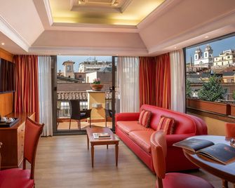 Hotel Homs - Rome - Living room