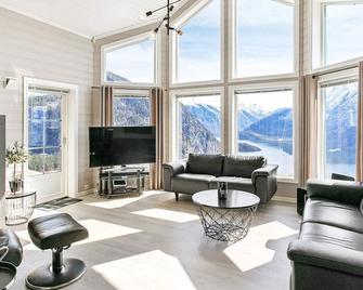 8 Person Holiday Home in Valldal - Valldal - Living room