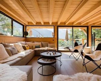 Nature and design chalet Chamonix valley - Servoz - Salon