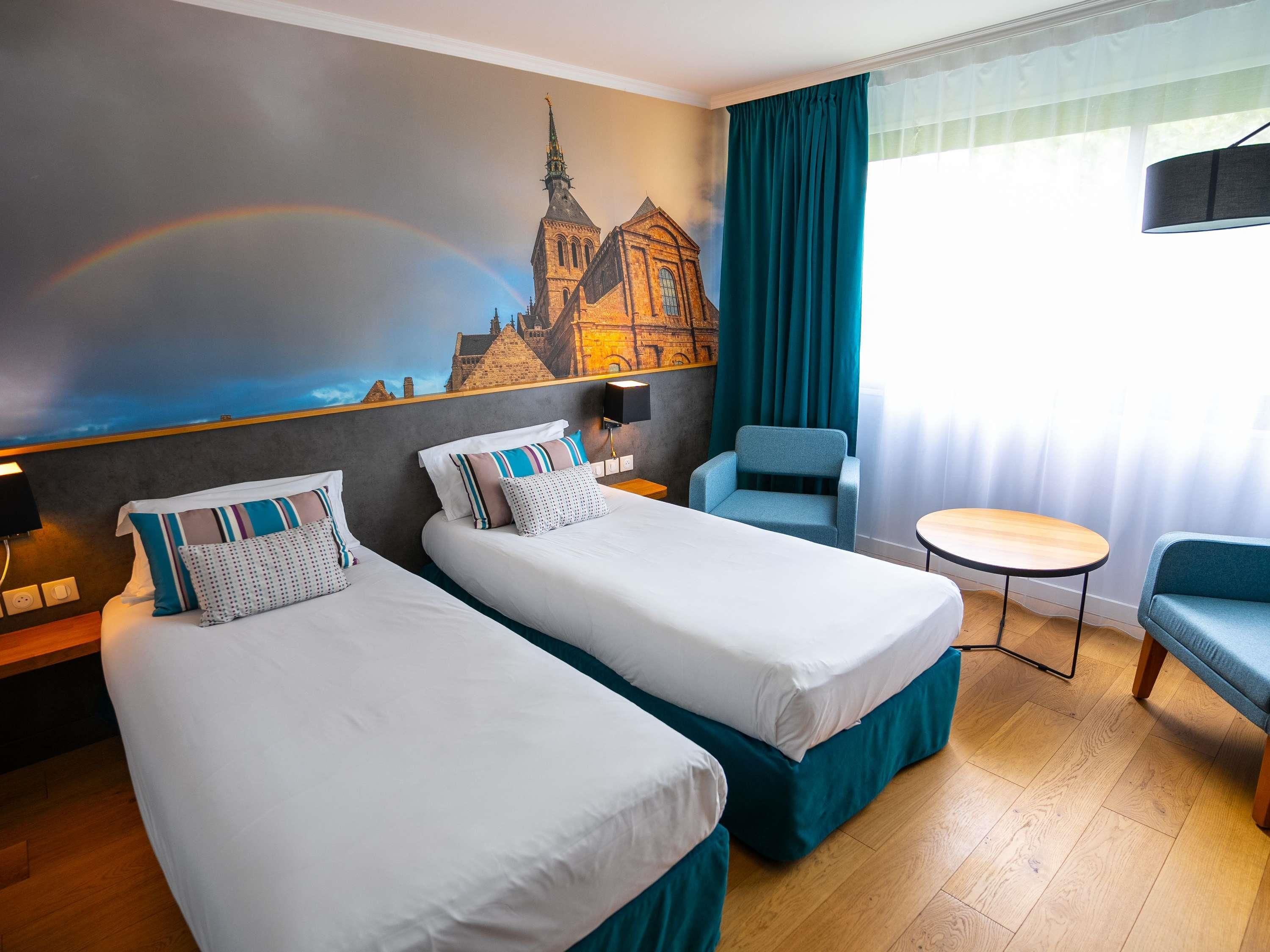 Hôtel Mercure Mont Saint-Michel - เลอ มง-แซ็ง-มีแชล - ห้องนอน